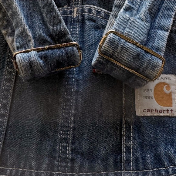 🎯SOLD🎯 Carhartt Overalls 100 Year Anniversary 1889-1989 Vintage and Rare - Picture 12 of 15